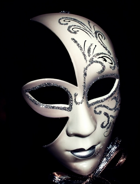 Photograph Adriana Dumitrof Mask on One Eyeland